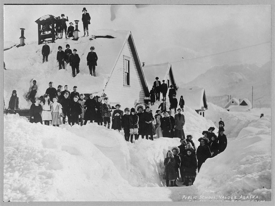 vintage winter photo