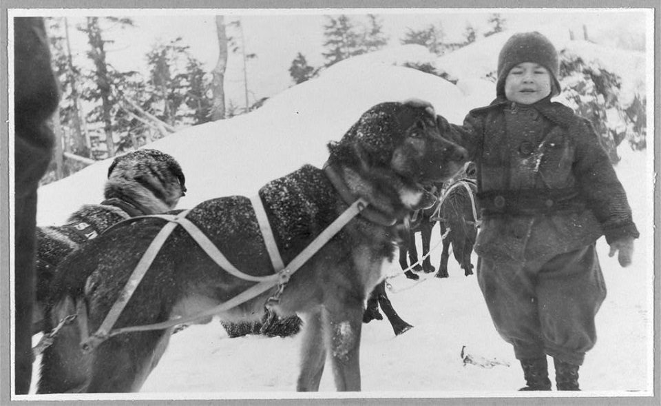 vintage winter photo