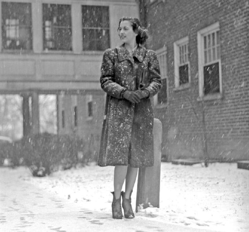 vintage winter photo