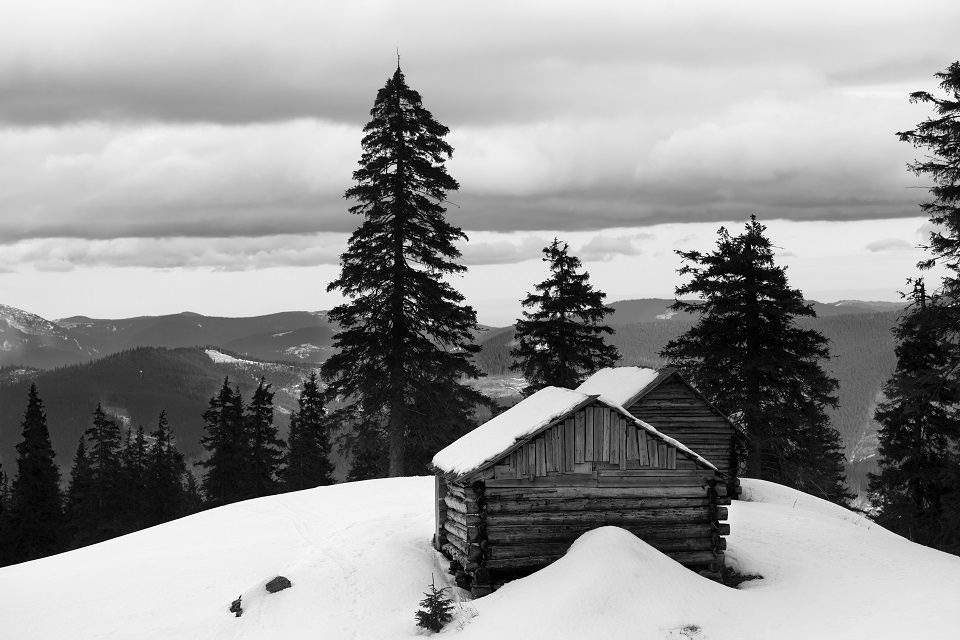 vintage winter photo