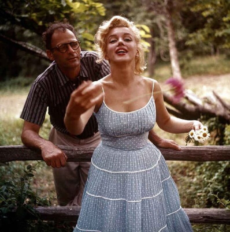 Marilyn Monroe and Arthur Miller