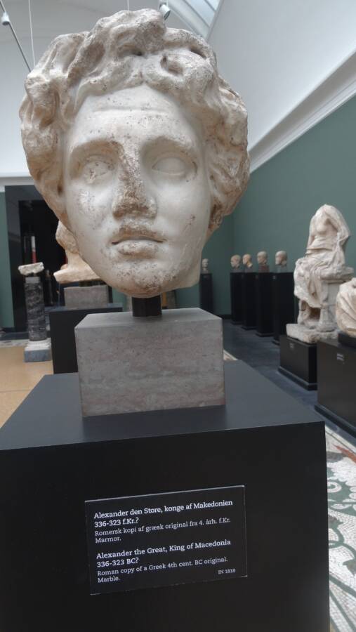 Roman copy of a Greek original from the 4th Century BC. Marble.