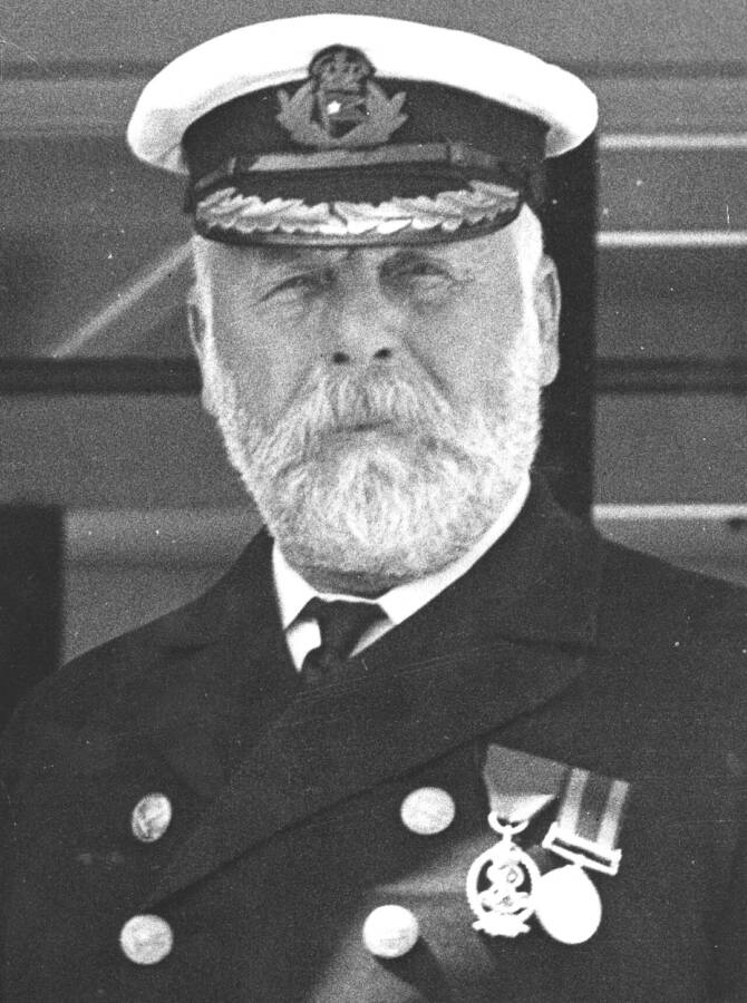 Captain Smith of the  Titanic . This photo appeared in the  The New York Times  some days after his death in the sinking of the  Titanic .