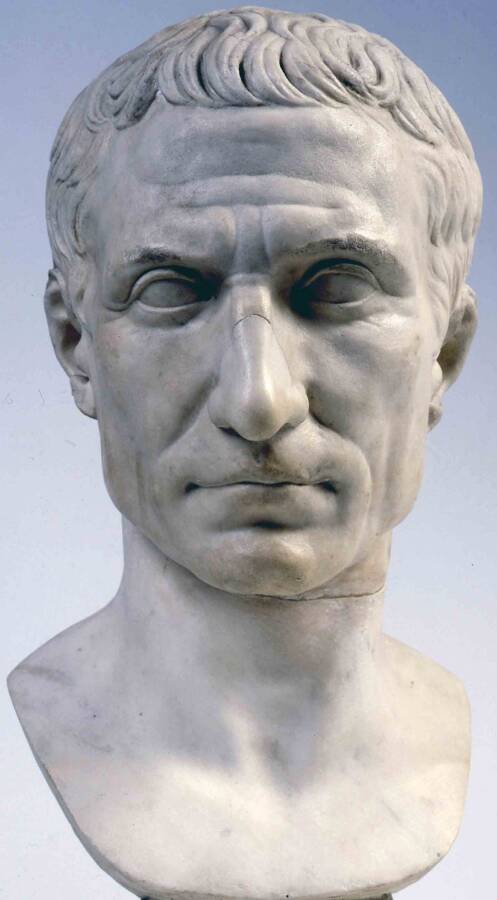 Portrait of Gauis Iulius Caesar (Vatican Museum).